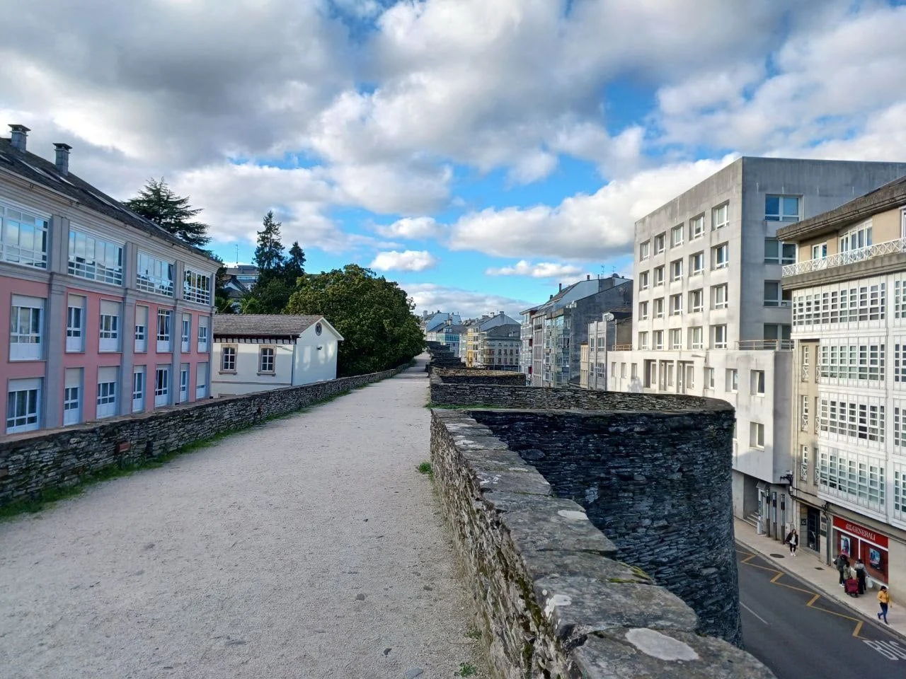 Human and artistic impressions from Lugo old town