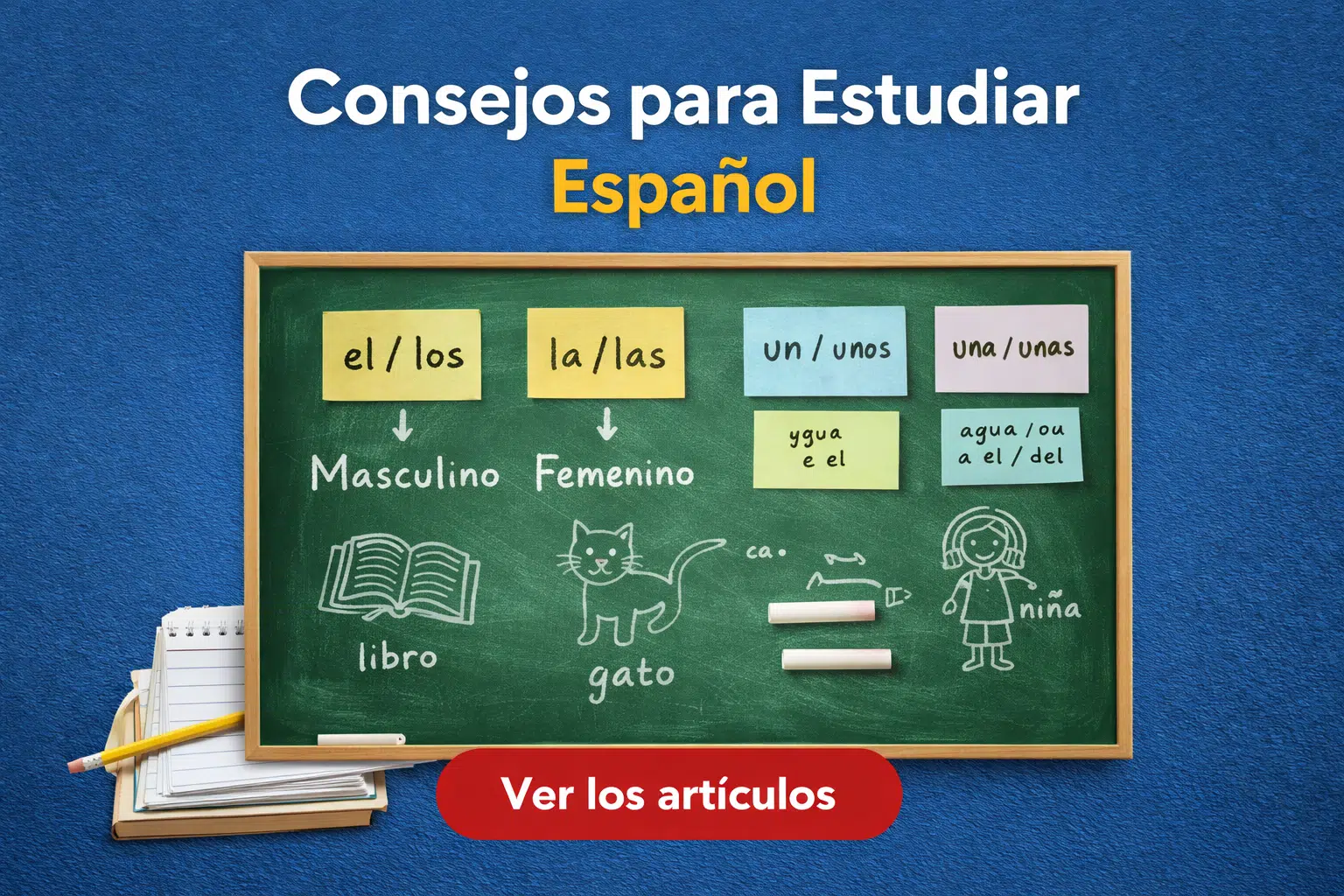 Guía de artículos en español
