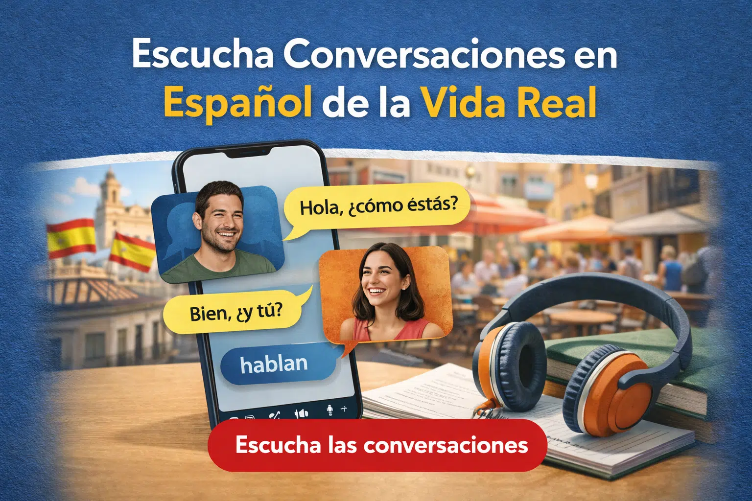 Diálogos y listening en español