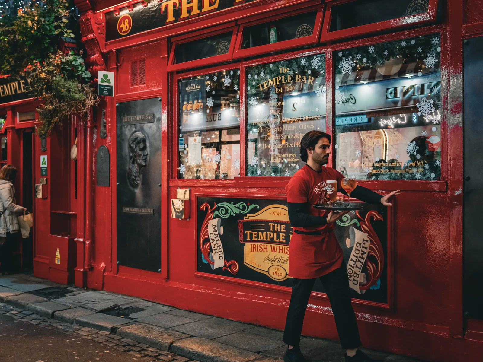 爱尔兰都柏林 Temple Bar 外观