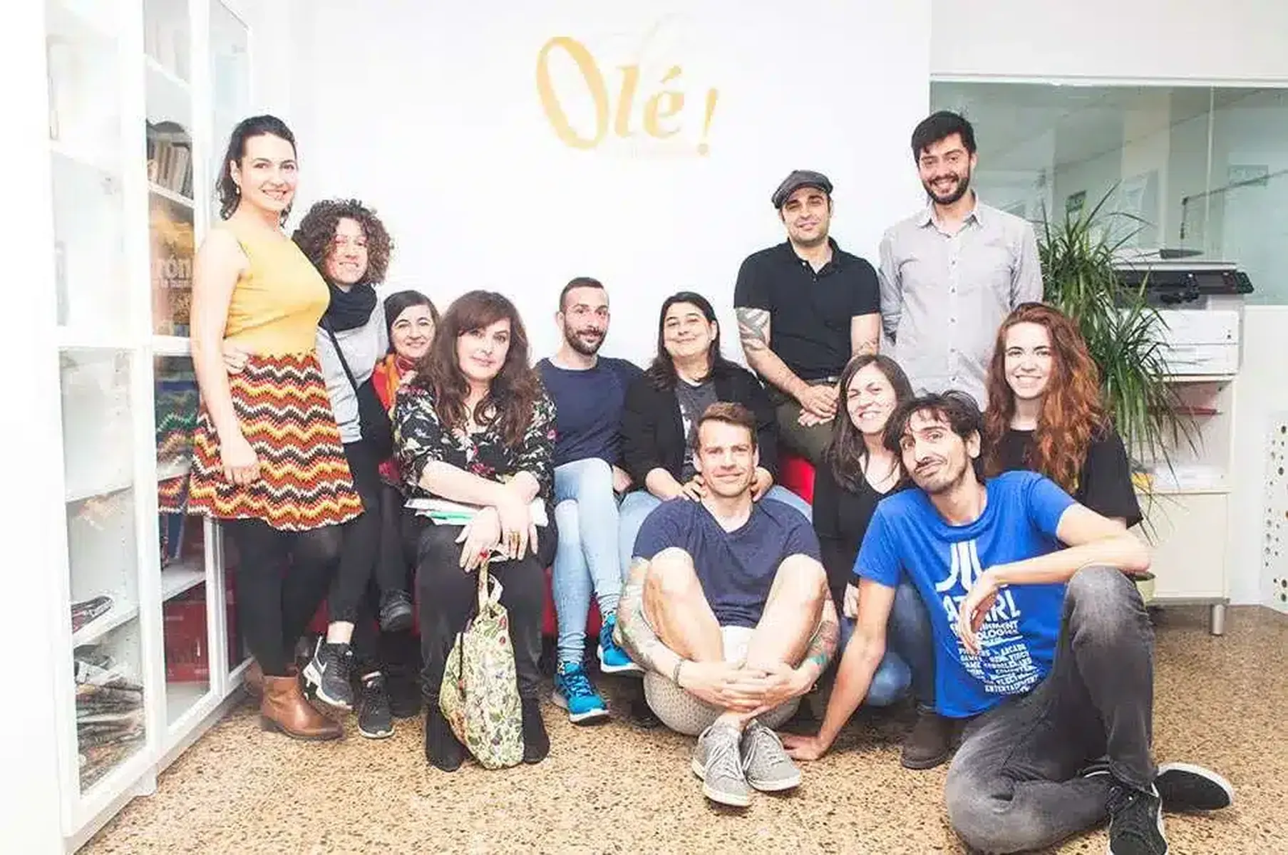Classrooms and common areas at AIL Español in Barcelona