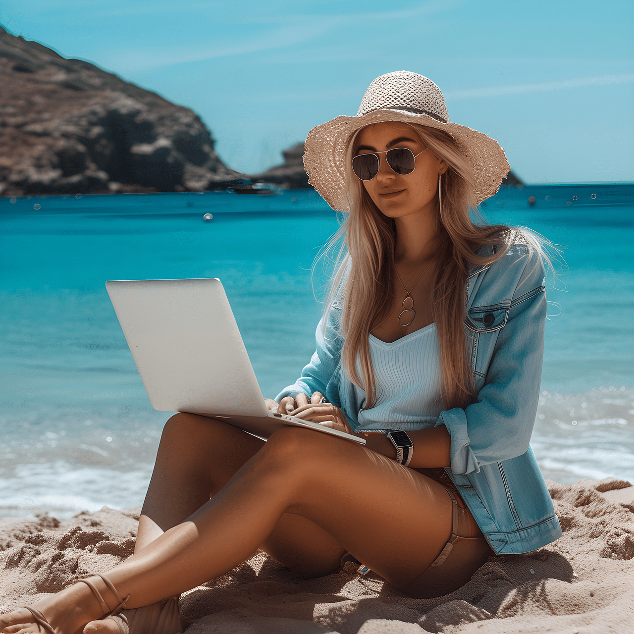 Remote worker lifestyle in Spain combining travel, work, and flexibility