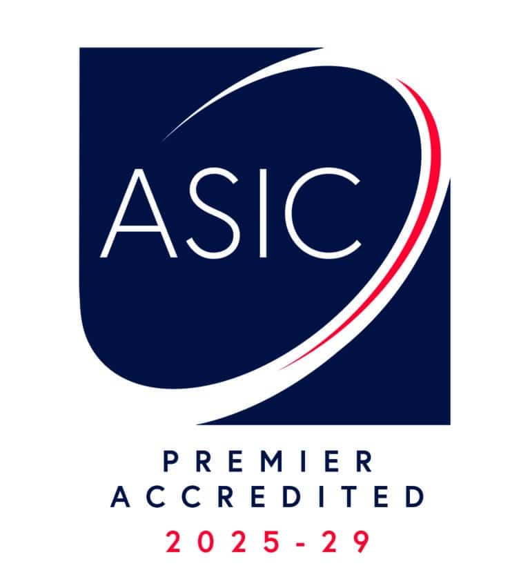 ASIC Accredited Logo Institutional Premier 2025